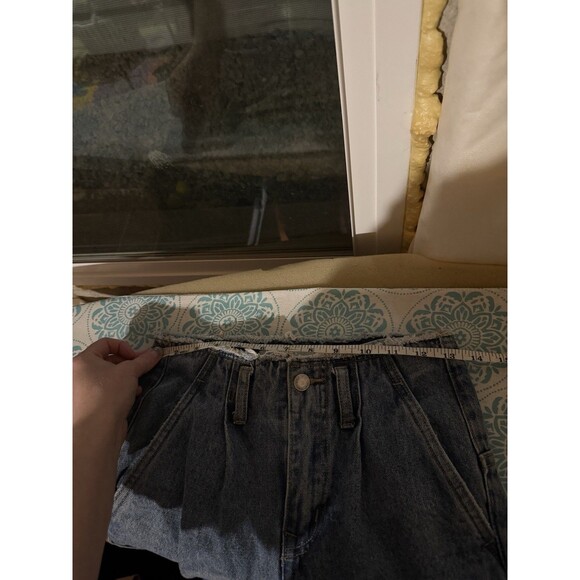 Vervet Flying Monkey Distressed High-Waisted Denim Jeans Size 24 Blue - Picture 6 of 7